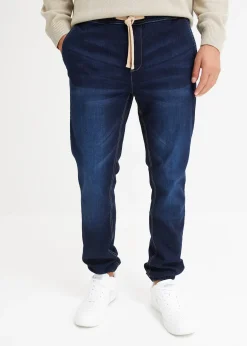 bonprix Jean jogger à taille élastiquée regular, fuselé|Homme Jeans