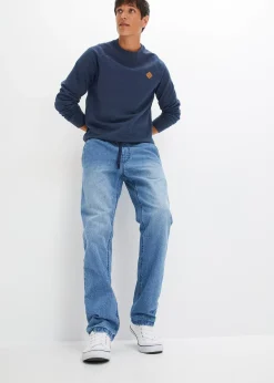 bonprix Jean jogger avec doublure thermique en flanelle, droit|Homme Vêtements Thermiques|Vêtements De Plein Air