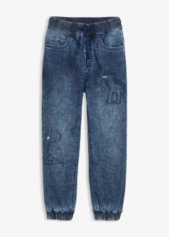 Enfant bonprix Vêtements Enfant|Garçons 2-8 Ans·Vestes Outdoor|Jean jogger avec doublure thermique en jersey, regular