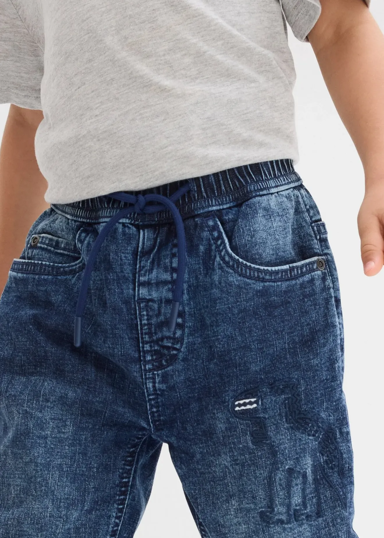 Enfant bonprix Vêtements Enfant|Garçons 2-8 Ans·Vestes Outdoor|Jean jogger avec doublure thermique en jersey, regular