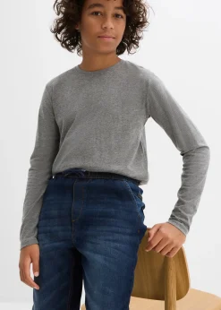 bonprix Jean jogger regular avec doublure jersey thermique, droit|Enfant Vêtements Enfant|Garçons 9-16 Ans·Vestes Outdoor