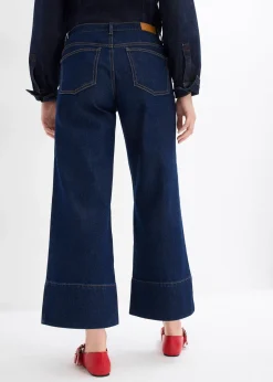 bonprix Jean large cropped taille mi-haute|Femme Jeans
