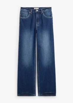 Femme bonprix Jeans|Jean large et droit