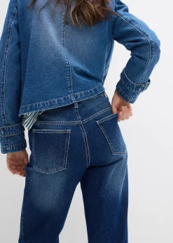 Femme bonprix Jeans|Jean large et droit