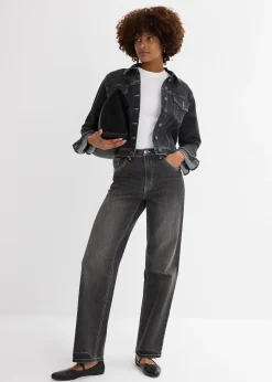 Femme bonprix Jeans|Jean large et droit