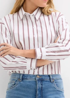 Femme bonprix Jeans|Tailles Petite|Jean large et droit, taille haute