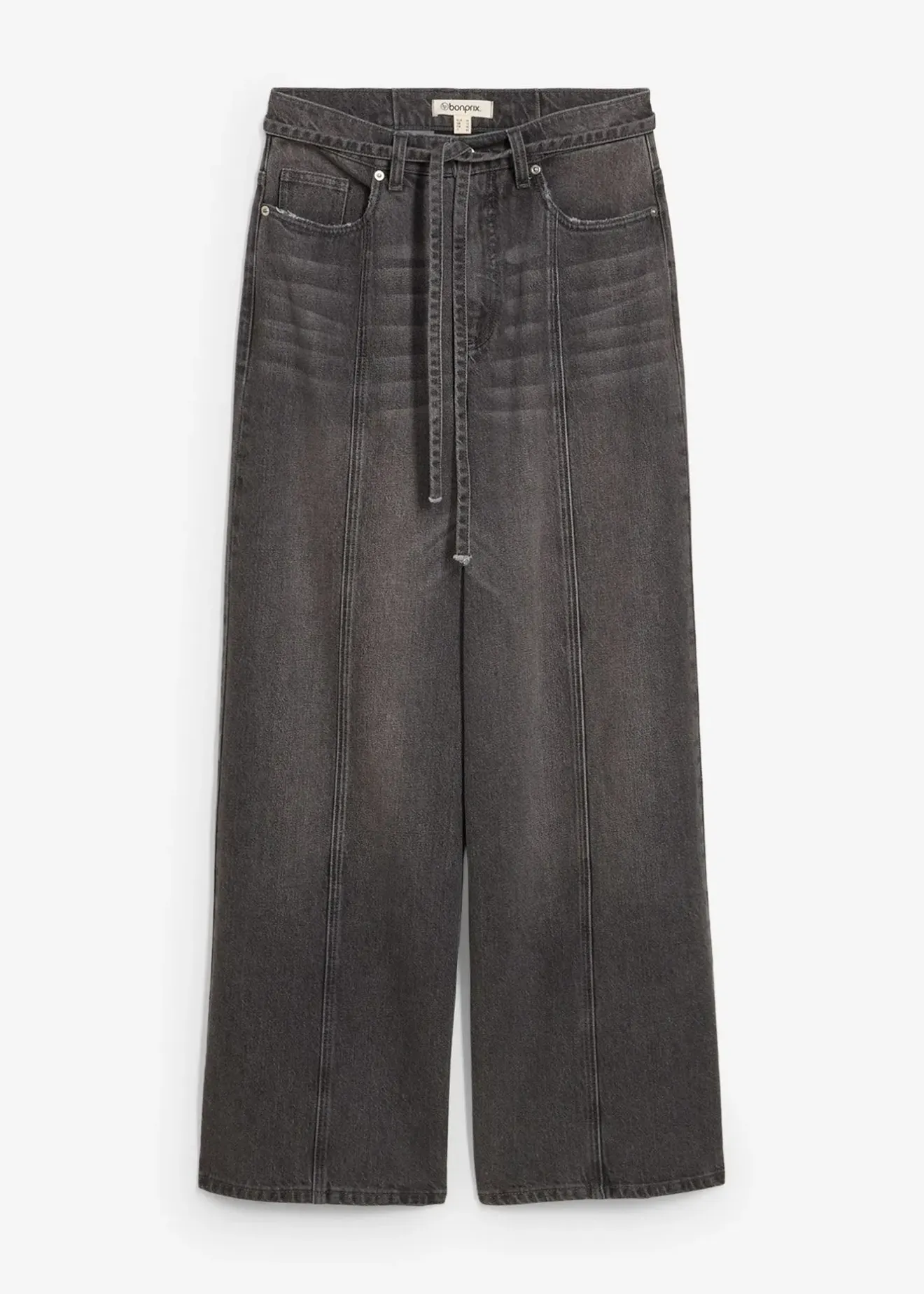 Femme bonprix Jeans|Jean large taille haute