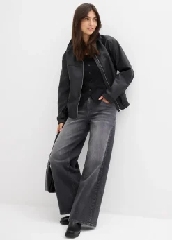 bonprix Jean large taille haute|Femme Jeans