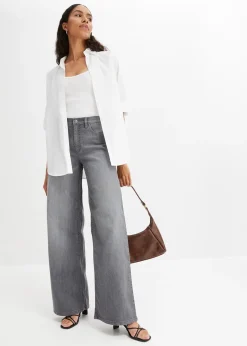 bonprix Jean large taille haute|Femme Jeans