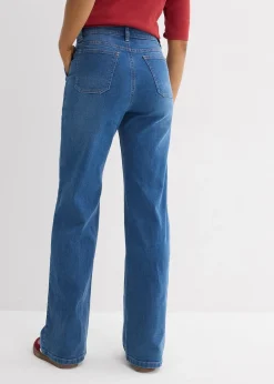 Femme bonprix Jeans|Jean large taille haute