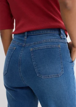 Femme bonprix Jeans|Jean large taille haute