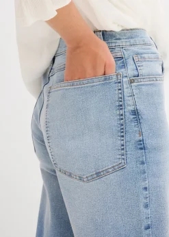 Femme bonprix Jeans|Jean large taille haute
