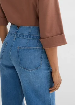 bonprix Jean large taille haute|Femme Jeans|Tailles Petite