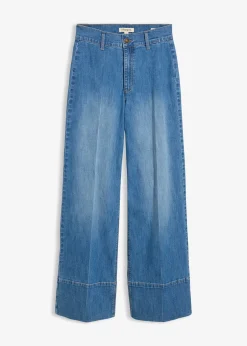 bonprix Jean large taille haute|Femme Tailles Petite