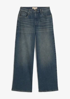 Femme bonprix Jeans|Jean large taille haute