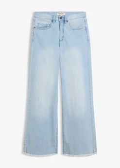 Femme bonprix Jeans|Jean large taille haute