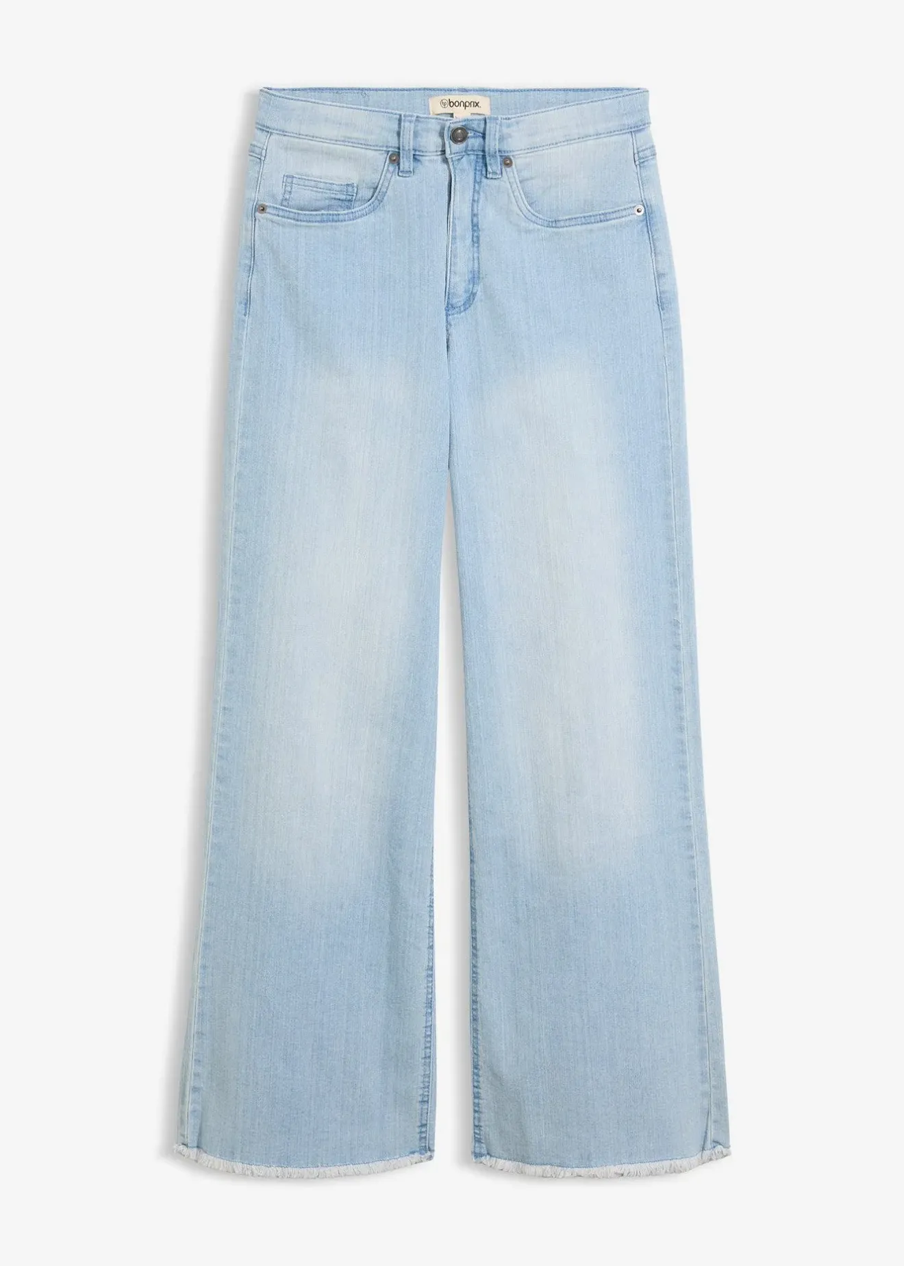 Femme bonprix Jeans|Jean large taille haute