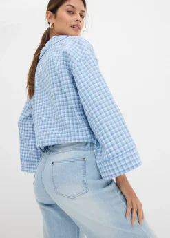 Femme bonprix Jeans|Jean large taille haute