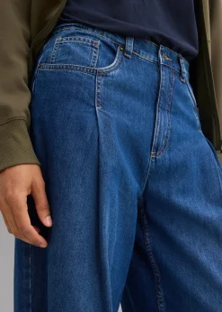 Femme bonprix Jeans|Jean large taille haute