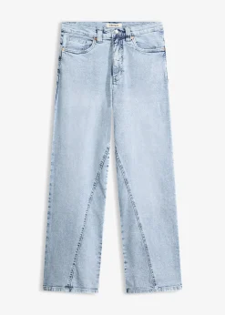 bonprix Jean large taille haute, peu extensible|Femme Jeans