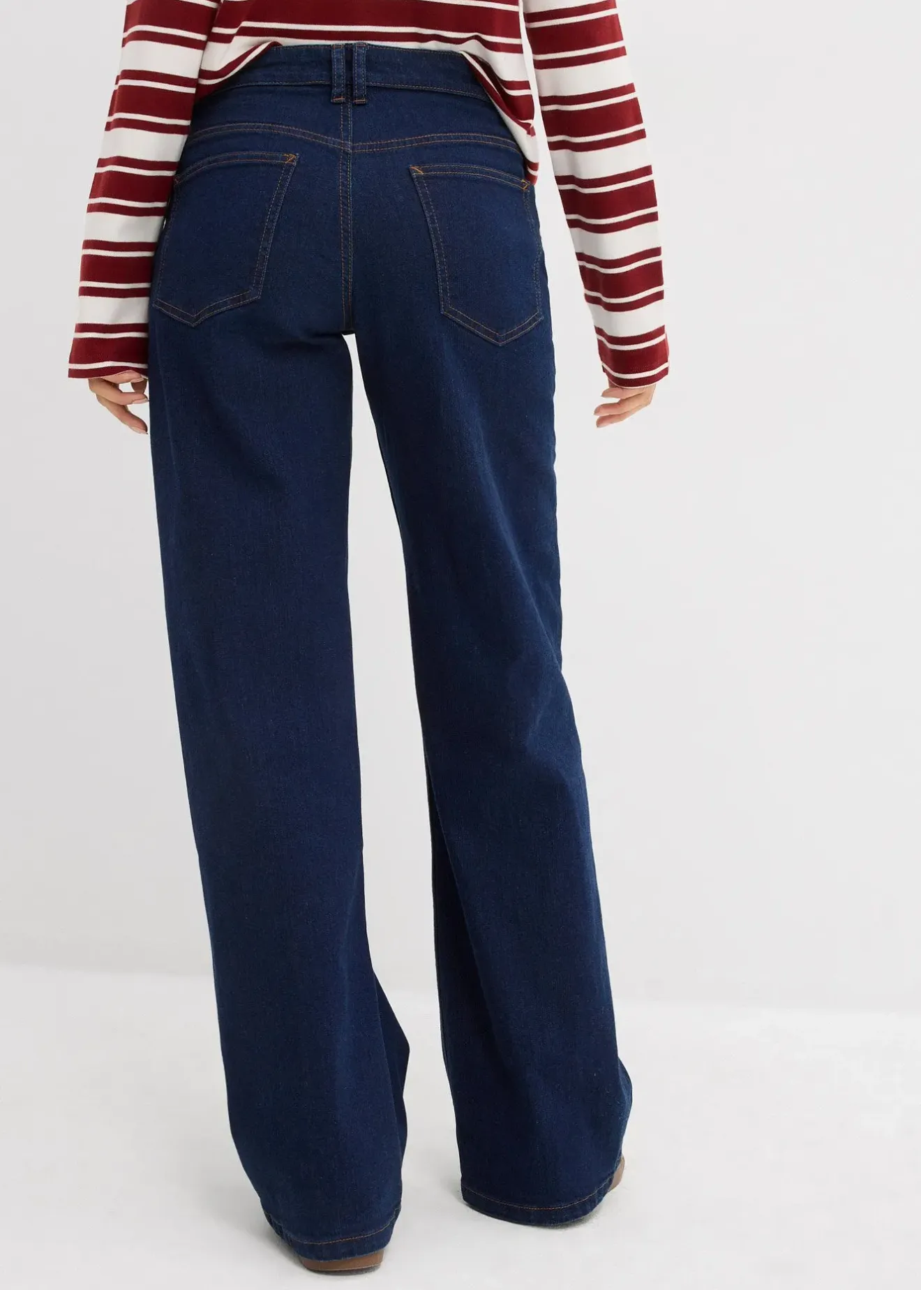 bonprix Jean large taille mi-haute|Femme Jeans