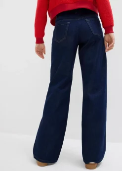 Femme bonprix Tailles Petite|Jeans|Jean large taille mi-haute