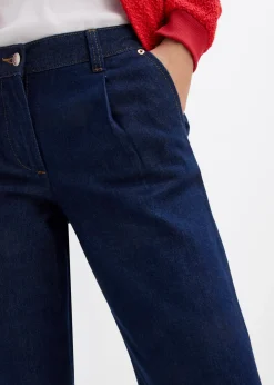 Femme bonprix Tailles Petite|Jeans|Jean large taille mi-haute