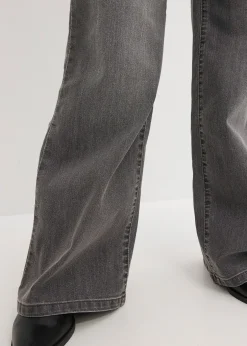 Femme bonprix Tailles Petite|Jean large taille mi-haute, extensible