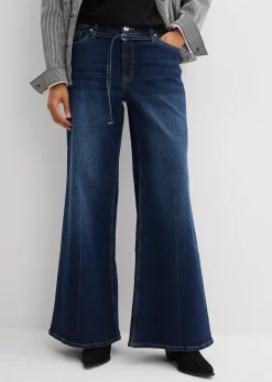 Femme bonprix Tailles Petite|Jean large taille mi-haute