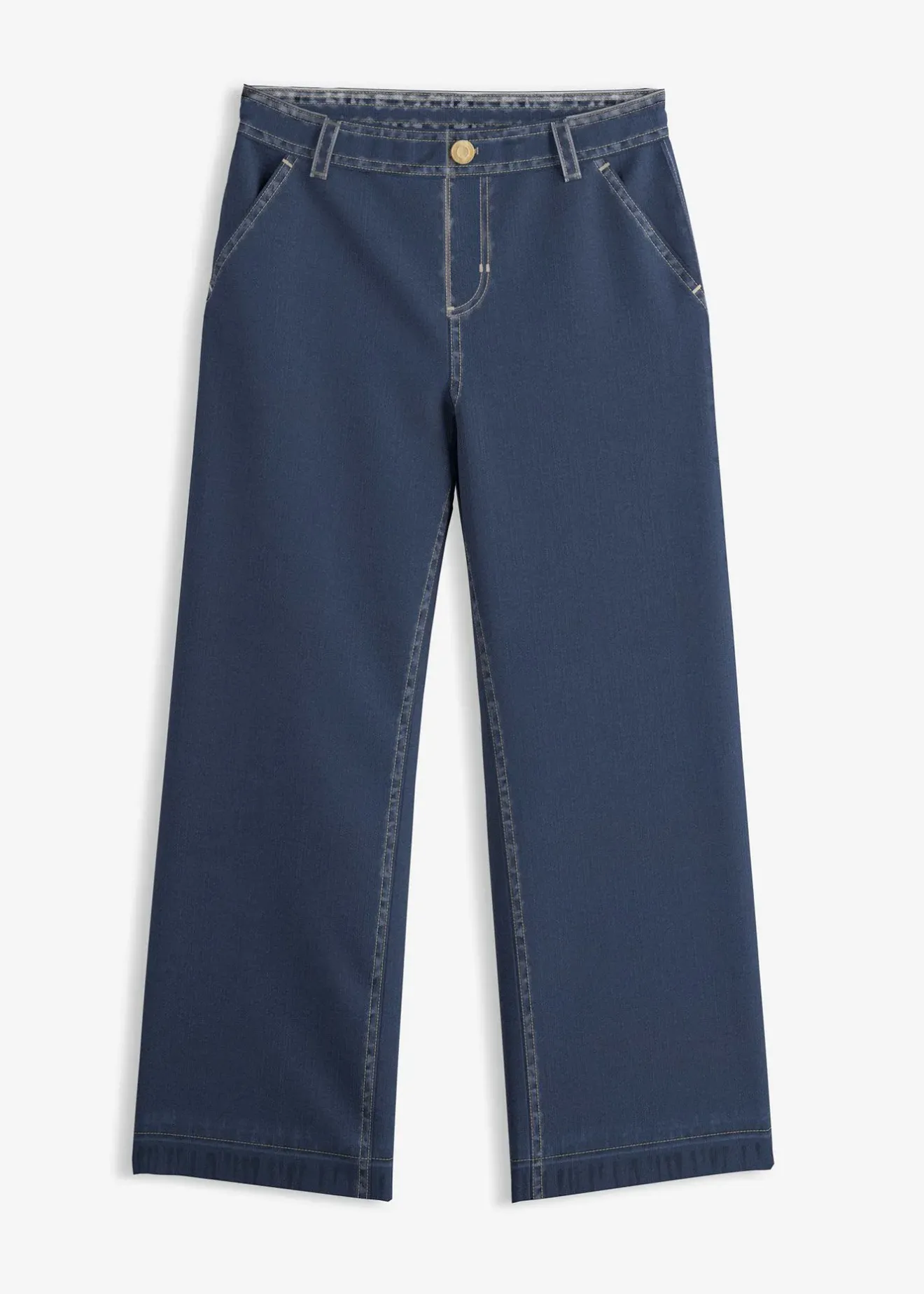 bonprix Jean large taille mi-haute|Enfant Vêtements Enfant|Filles 9-16 Ans·Jeans