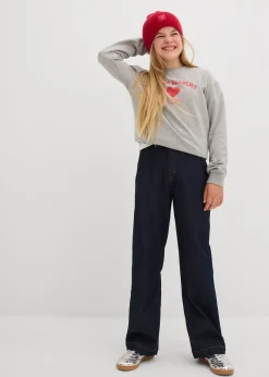 bonprix Jean large taille mi-haute|Enfant Vêtements Enfant|Filles 9-16 Ans·Jeans