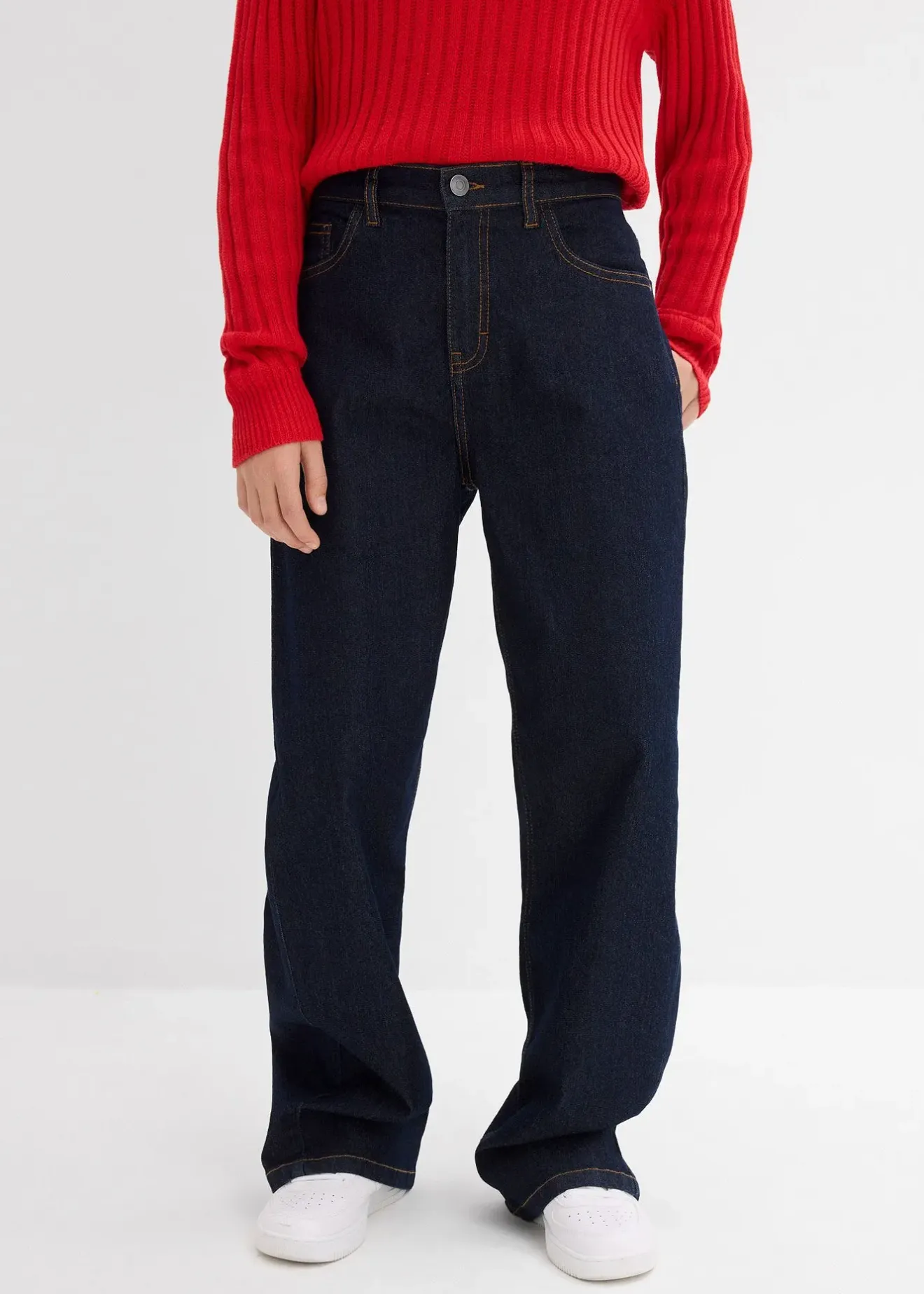 bonprix Jean large taille mi-haute|Enfant Vêtements Enfant|Filles 9-16 Ans·Jeans