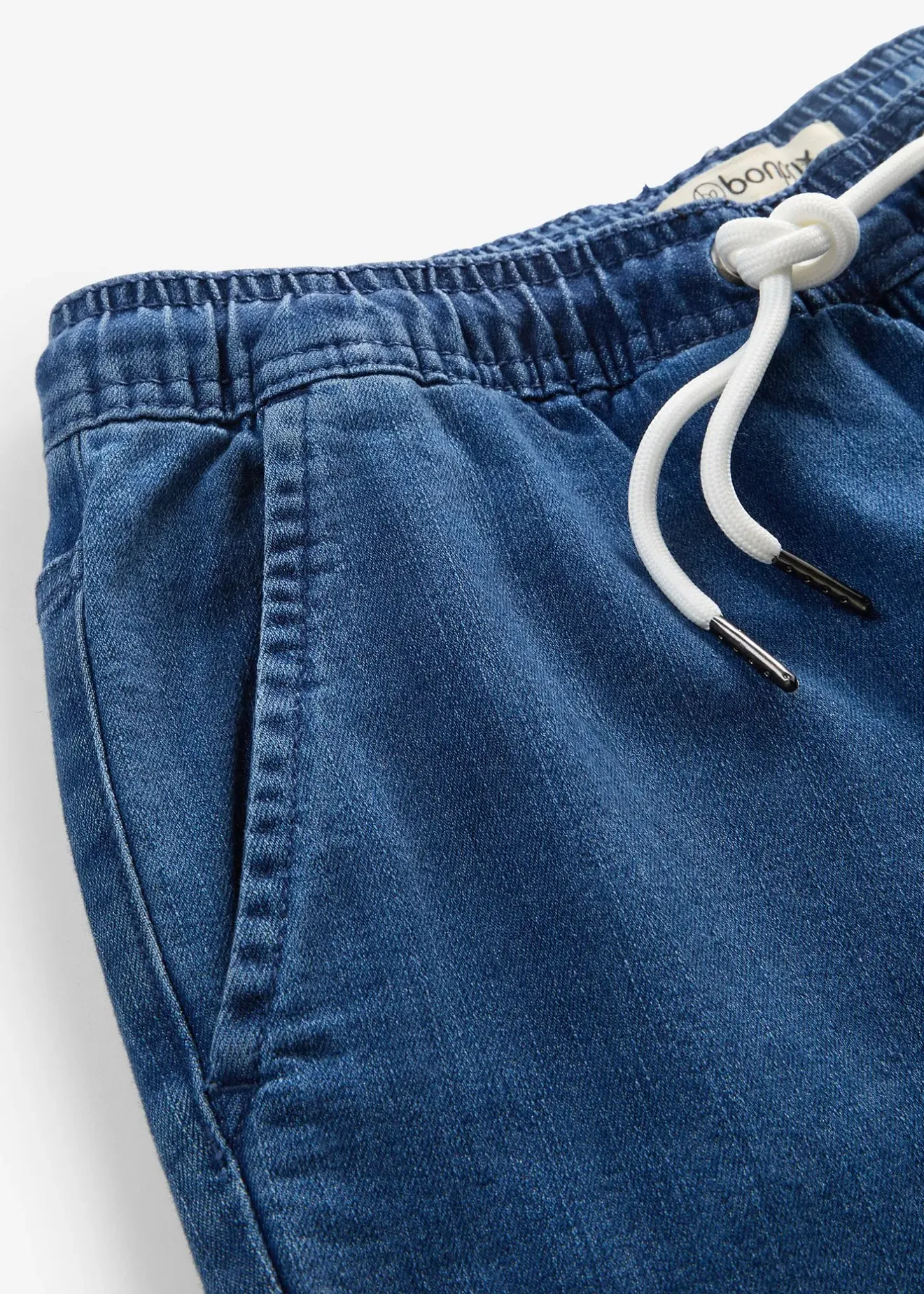 bonprix Jean large taille mi-haute, extensible|Femme Tailles Petite