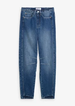 Femme bonprix Jeans|Jean mom, taille haute