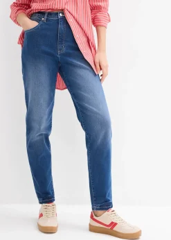 bonprix Jean mom taille haute, cropped|Femme Jeans