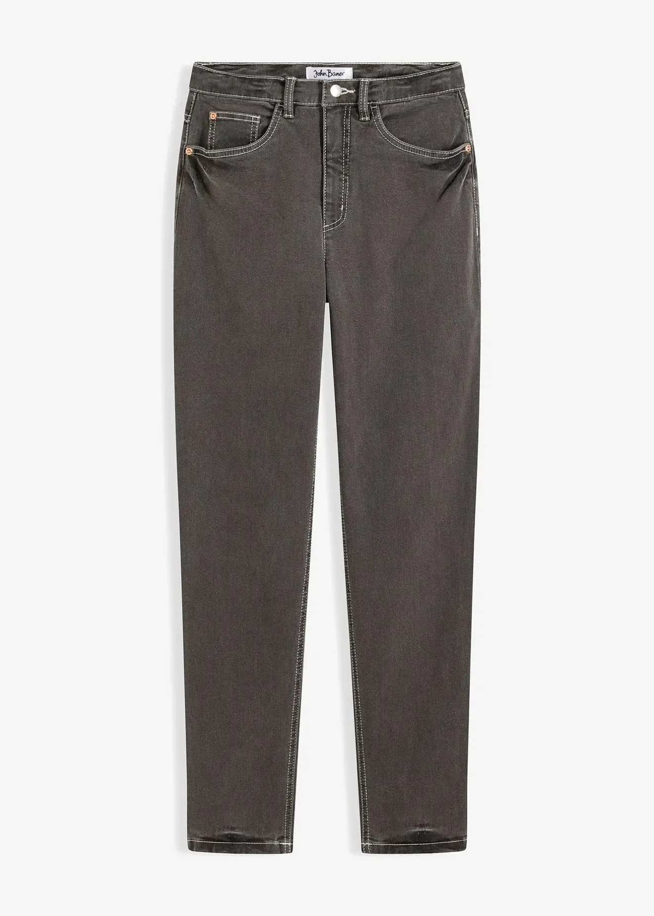 bonprix Jean mom taille haute, extensible|Femme Jeans