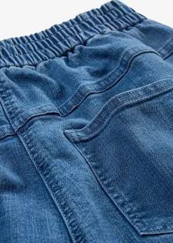 Femme bonprix Jeans|Jean mom, taille haute élastiquée