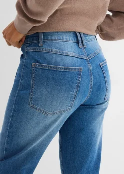 bonprix Jean mom taille haute, raccourci|Femme Jeans