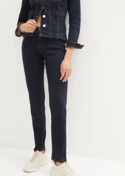 Femme bonprix Jeans|Jean Mom taille mi-haute, long