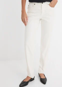 Femme bonprix Jeans|Jean Mom taille mi-haute, long