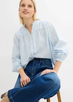 Femme bonprix Jeans|Jean palazzo très large, coton