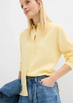 Femme bonprix Tailles Petite|Jean palazzo très large, coton