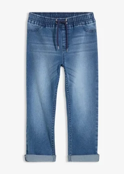 Enfant bonprix Vêtements Enfant|Filles 2-8 Ans·Jeans & Pantalons|Jean paper bag à taille mi-haute élastiquée