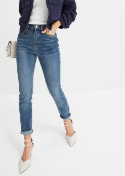 Femme bonprix Jeans|Jean skinny taille haute