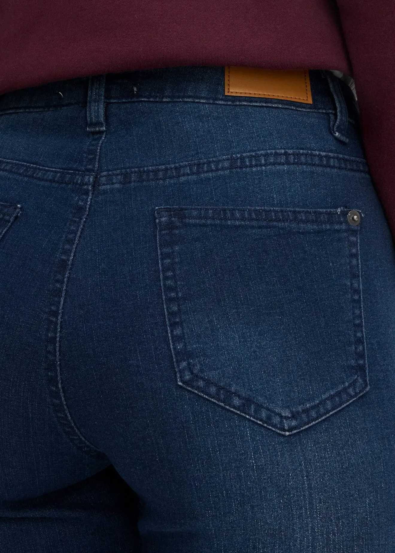 Femme bonprix Jeans|Jean skinny taille haute, cropped