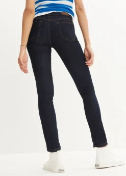 bonprix Jean skinny taille mi-haute, extensible|Femme Tailles Petite