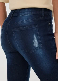 bonprix Jean skinny taille mi-haute, stretch|Femme Jeans