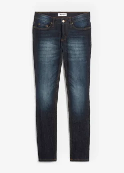 bonprix Jean skinny taille mi-haute, extensible|Femme Tailles Petite