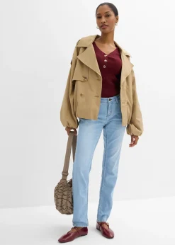 bonprix Jean skinny taille mi-haute, extensible|Femme Jeans|Tailles Petite