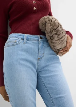 bonprix Jean skinny taille mi-haute, extensible|Femme Jeans|Tailles Petite